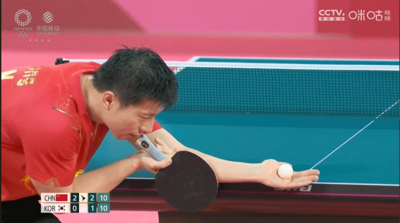 男单乒乓球决赛直播间