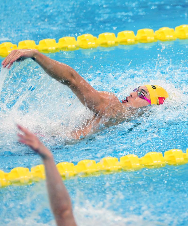 直播:男子100米仰泳决赛
