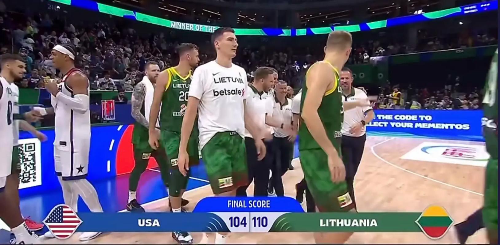 美国vs立陶宛全场录像